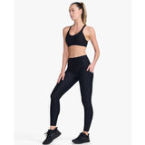 2XU Aero Reflect Hi-Rise Compression Tights Women's TTY Script/Black Reflective