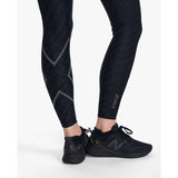 2XU Aero Reflect Hi-Rise Compression Tights Women's TTY Script/Black Reflective