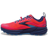 Brooks Cascadia 16 Women's Pink Flambe Cobalt