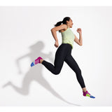 Feetures Elite Light Cushion No Show Tab Pulse Purple