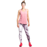 Ronhill Life Tight Women's Limestone Grape Marble