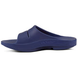 Oofos Ooahh Sport Slide Navy White