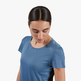 On Running Performance Tee Women's Cerulean Black