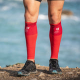 Compressport R2V2 Calf Sleeve Red