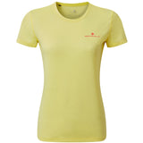 Ronhill Tech Short Sleeve Tee Women's Lemongrass Hot Pink