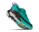 Hoka Mafate 5 Women's Black Electric Aqua