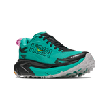 Hoka Mafate 5 Women's Black Electric Aqua