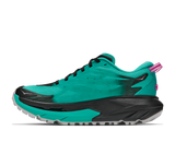 Hoka Mafate 5 Women's Black Electric Aqua