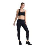 2XU Aero Mid-Rise Compression Tights Women's Black Reflective