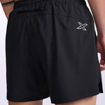 2XU Aero 2-in-1 5 Inch Shorts Black Mens
