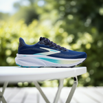 Brooks Ghost 17 Women's Navy Green Turquoise Wide Fit