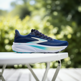 Brooks Ghost 17 Women's Navy Green Turquoise Wide Fit