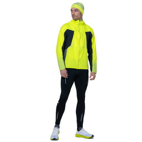 Ronhill Tech Reflect Jacket Men's Fluorescent Yellow Black Reflect