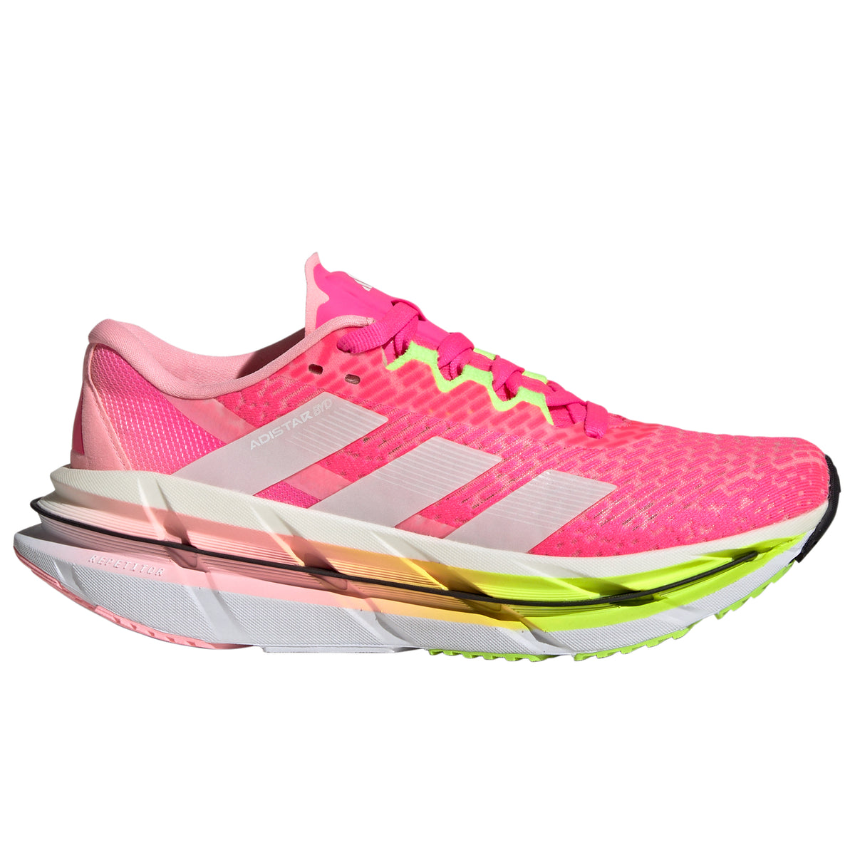 Adidas Adistar BYD Women's Running Shoes Pink Zero Metallic Pink Spark ...