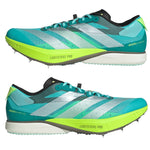 Adizero Avanti XC Shoes unisex Flash Aqua Zero Metalic Lucid Lemon