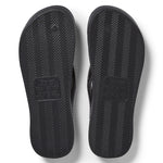 Archies Arch Support Flip Flops Black