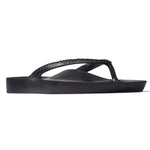 Archies Arch Support Flip Flops Black