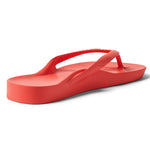 Archies Arch Support Flip Flops Coral