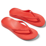 Archies Arch Support Flip Flops Coral