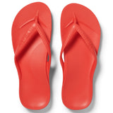 Archies Arch Support Flip Flops Coral