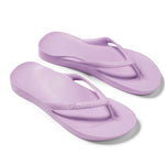 Archies Arch Support Flip Flops Lilac