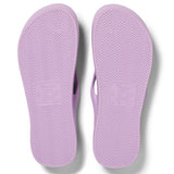 Archies Arch Support Flip Flops Lilac