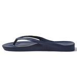 Archies Arch Support Flip Flops Navy