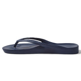 Archies Arch Support Flip Flops Navy