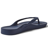 Archies Arch Support Flip Flops Navy