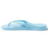 Archies Arch Support Flip Flops Sky Blue