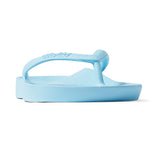 Archies Arch Support Flip Flops Sky Blue