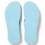 Archies Arch Support Flip Flops Sky Blue