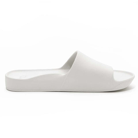 Archies Arch Support Slides White