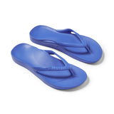 Archies Arch Support Flip Flops Royal Blue