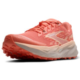 Brooks Cascadia 19 Women's Peach Echo Chateau White