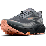Brooks Cascadia 20 Women's Wide Fit Grey Grey Peach