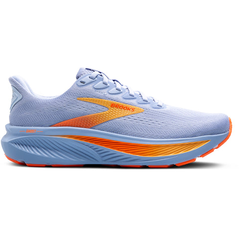 Brooks Ghost 17 Women's Blue Heron/White/Orange