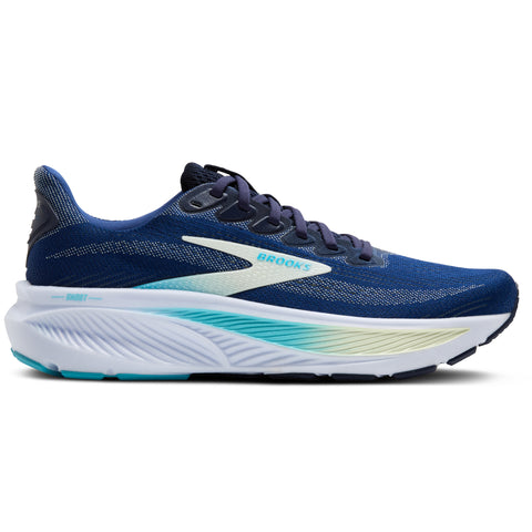 Brooks Ghost 17 Women's Navy/Green/Turquoise Wide Fit