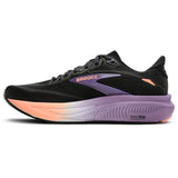 Brooks Ghost 18 Women's Black Mulled Grape Peach