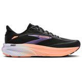 Brooks Ghost 18 Women's Black Mulled Grape Peach