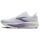 Brooks Ghost 18 Women's White Purple Hebe Green