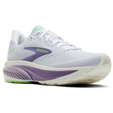 Brooks Ghost 18 Women's White Purple Hebe Green