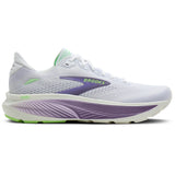 Brooks Ghost 18 Women's White Purple Hebe Green