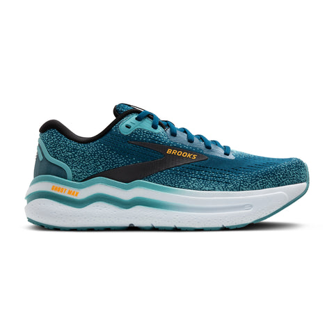 Brooks Ghost Max 2 men’s Moroccan Blue Aqua Orange Pop