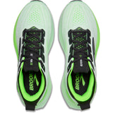 Brooks Glycerin 23 Men's White Phantom Green Gecko