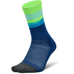 Feetures Elite Light Cushion Mini Crew Surfboard Blue