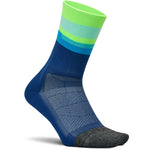 Feetures Elite Light Cushion Mini Crew Surfboard Blue