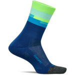 Feetures Elite Light Cushion Mini Crew Surfboard Blue