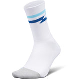 Feetures Elite Light Cushion Mini Crew White Track