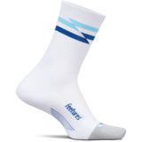 Feetures Elite Light Cushion Mini Crew White Track